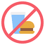 Avoid food or drink