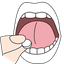 Place under the tongue