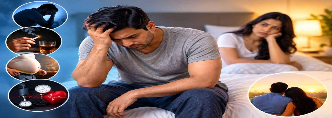 Erectile Disorder in India: Causes, Warning Signs and Treatment Options Every Man Should Know